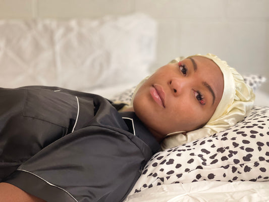 100% Mulberry Silk Bonnet